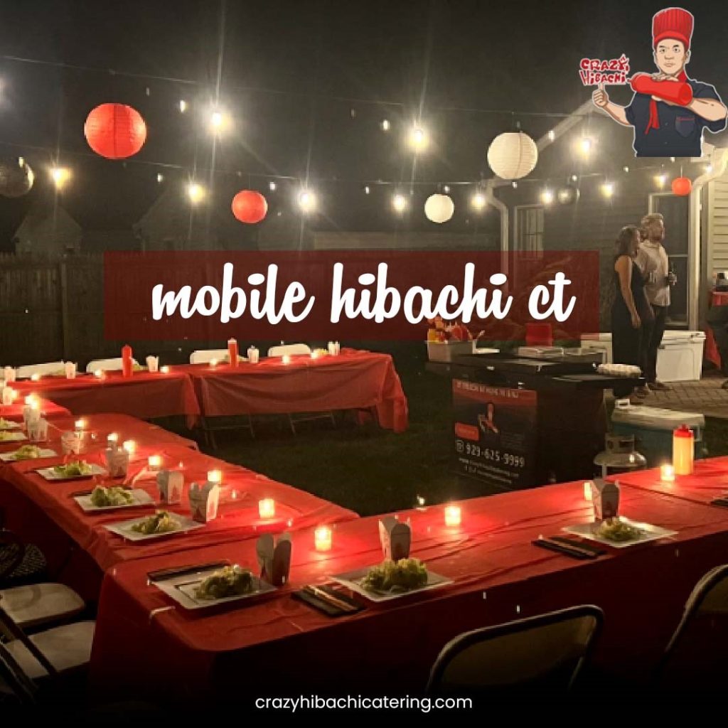 Mobile hibachi in CT