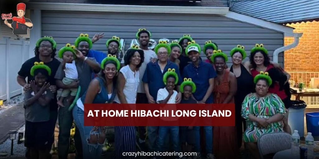 At home hibachi in Long Island