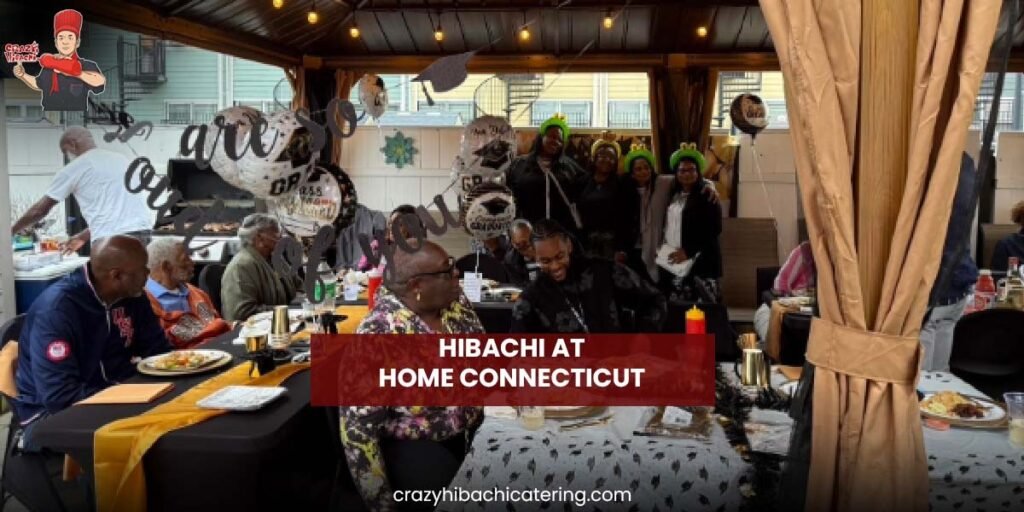Hibachi at home in Connecticut