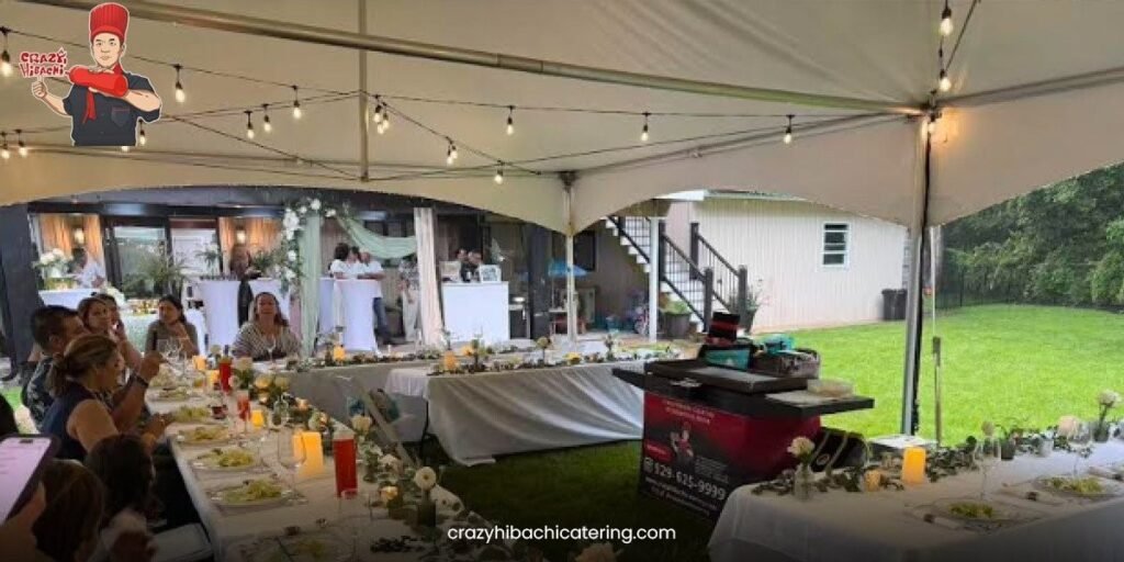 hibachi party at home