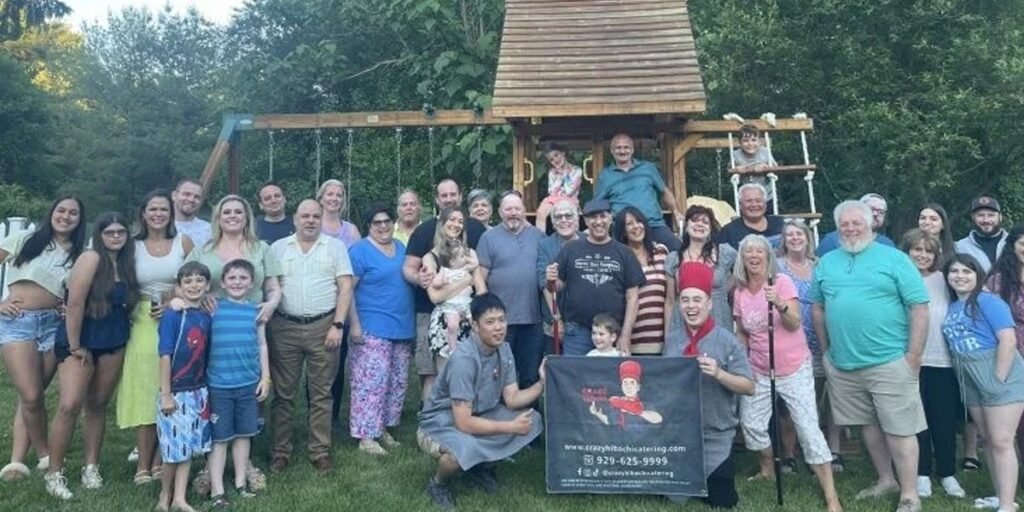 hibachi party at home