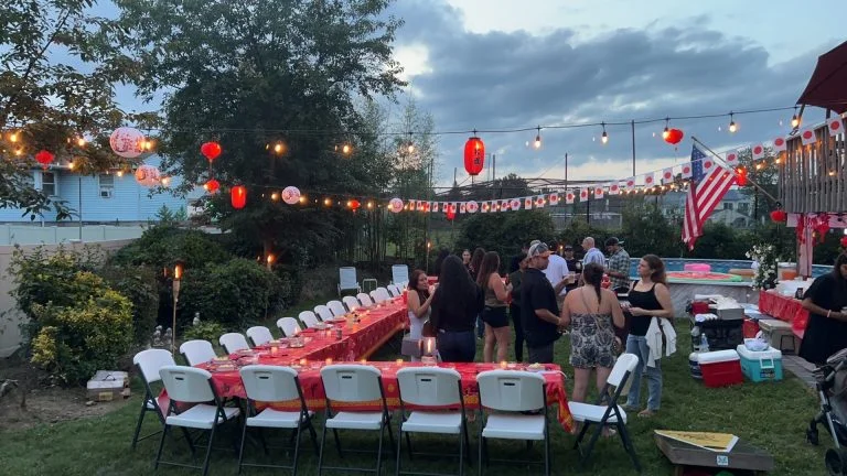 backyard hibachi in Long Island